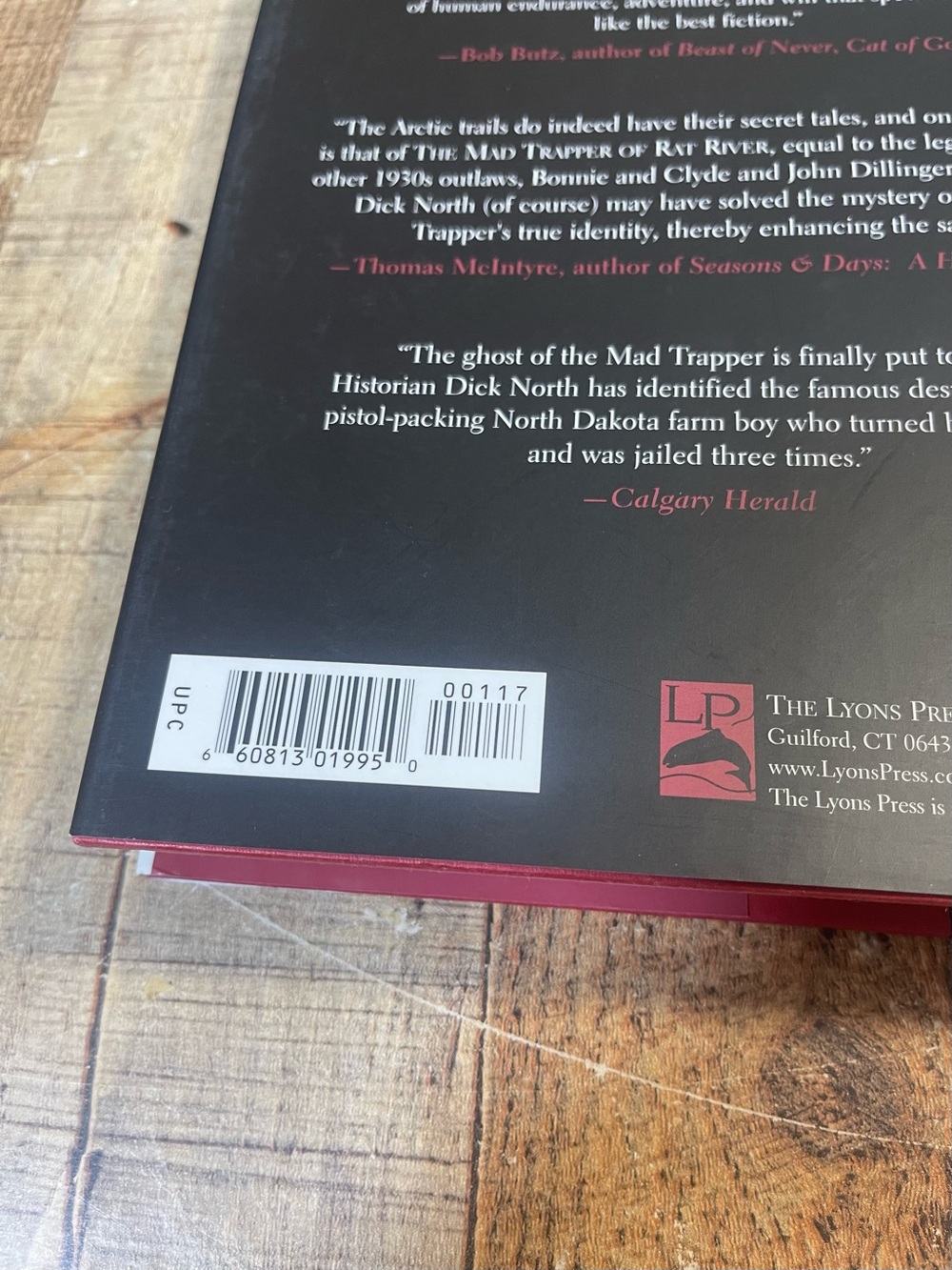 The Mad Trapper of Rat River by Dick North Hardcover Book FIRST EDITION - Picture 3 of 5